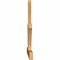 Ekena Millwork Richland Rough Sawn Timber Gable Bracket, Western Red Cedar, 96"W x 36"H x 2"D x 4"F, 9/12 Pitch GBW096X36X0204RIC00RWR - alternate 2